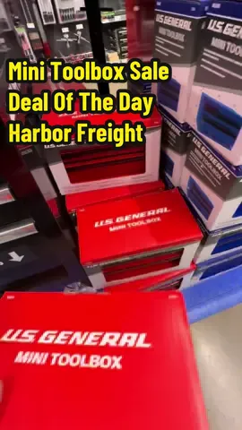 Mini Toolbox Sale at Harbor Freight #minitoolbox #tools #toolbox #harborfreight 
