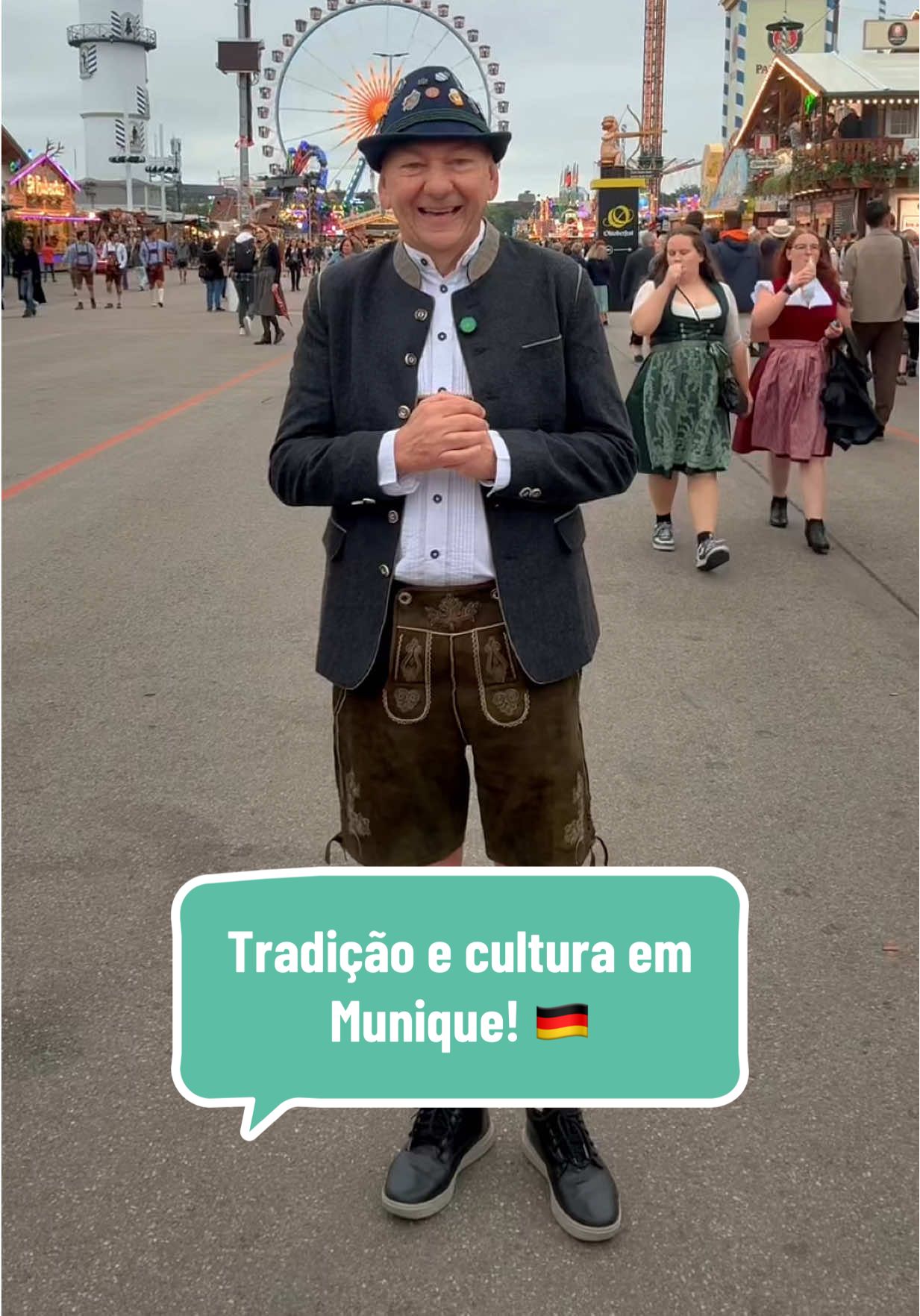 Tradição e cultura: é isso que encontramos na Oktoberfest em Munique, na Alemanha!🇩🇪 É incrível ver como cada detalhe, desde os trajes típicos até a música e a gastronomia, mantém viva a história e a essência dessa festa que encanta pessoas de todo o mundo. Há mais de 215 anos é celebrada a Oktoberfest de Munique  está na sua edição de número 190. Tudo começou para celebrar o casamento do príncipe Ludwig com a princesa Therese von Sachsen-Hildburghausen. Continua sendo um verdadeiro espetáculo de alegria e celebração.  Fico muito impressionado com todo o respeito à tradição e o cuidado em preservar a cultura, algo que nos inspira a valorizar nossas próprias raízes e festividades aqui no Brasil. Veja o vídeo e se impressione também. Um abraço do Véio da Havan! #LucianoHang #VéioDaHavan #Oktoberfest #Alemanha