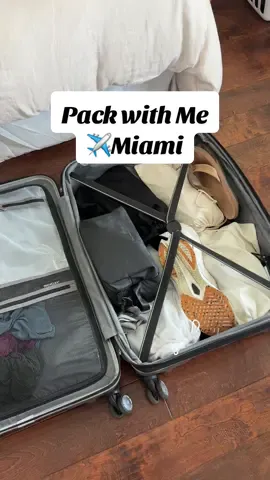 Overpack with me for Miami! I hate packing also I added a more shirts in the middle of the night 🫢 I’m so excited to be doing vacation content once again because it’s been too long… #packwithme #travel #overpacking #luggage 