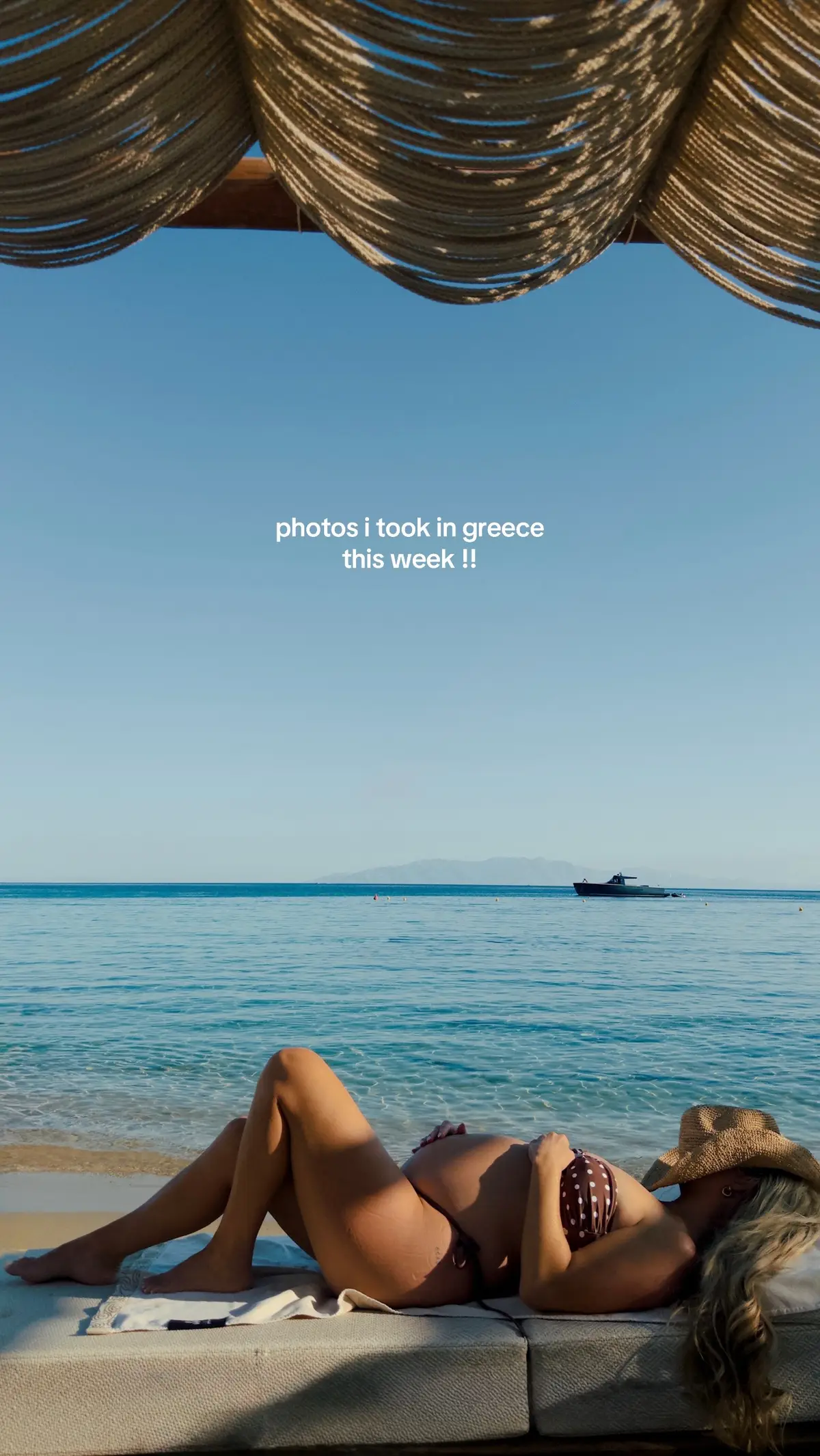 some of my favorite pics I took in Mykonos this week - the bump is really bumpin. #greecetiktok #bumpdate #MomsofTikTok 