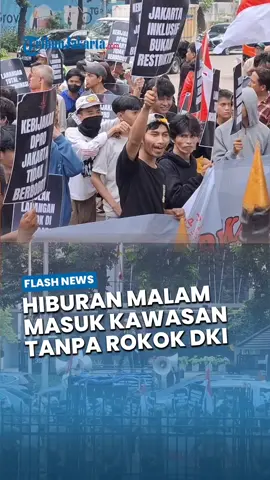 Komite Peduli Jakarta Gelar Aksi Tolak Tempat Hiburan Malam Masuk Kategori Kawasan Tanpa Rokok   Jurnalis Video | Yusuf Bachtiar Massa yang mengatasnamakan diri Komite Peduli Jakarta (KPJ) menggelar aksi unjuk rasa di Gedung DPRD DKI Jakarta, Jalan Kebon Sirih, Jakarta Pusat, Kamis (25/9/2025). Sumber: https://jakarta.tribunnews.com/jakarta/423674/komite-peduli-jakarta-gelar-aksi-tolak-tempat-hiburan-malam-masuk-kategori-kawasan-tanpa-rokok
