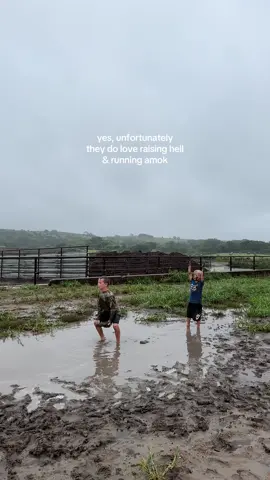 we’ve gotten so much rain the past few weeks — the kids made good use of it ;)  ps I don’t think we’ve seen Jaks shoes since he was wearing them this day 😂 