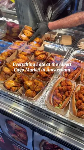 My fav was the gyro:)  #fyp #europe #amsterdam #netherlands #streetfood 