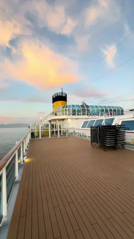 Thats why I always love cruises! This View never get boring✨ #costacrociere #titanic @costacruisesofficial 