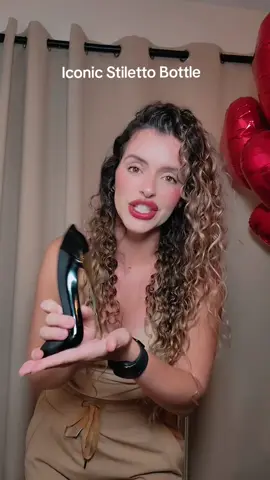 Iconic stiletto bottle a scent that’s sophisticated and powerful ✨ 👠💋  #PerfumeTok #FragranceLovers 