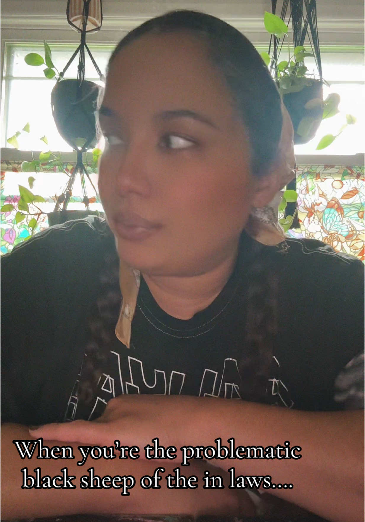 I mean…..  🤷🏻‍♀️🤷🏻‍♀️ #inlaws #inlawproblems #inlaw #blacksheep #blacksheepofthefamily 