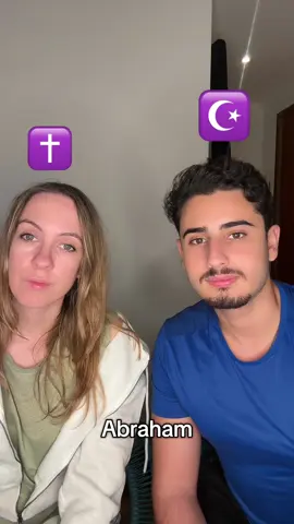 Les prénoms des prophètes en ☪️ VS ✝️  #pourtoi     #religion    #couplemixte    #chretien    #islamic_video    