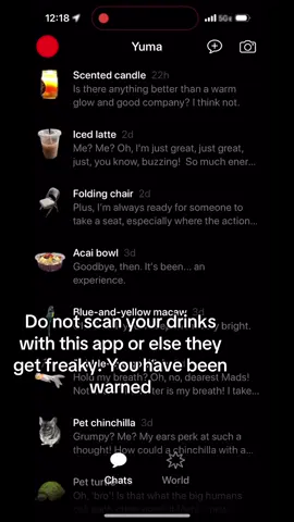 Smoothie wth #whimsy #yumapartner #trinkets #collectibles #scary 