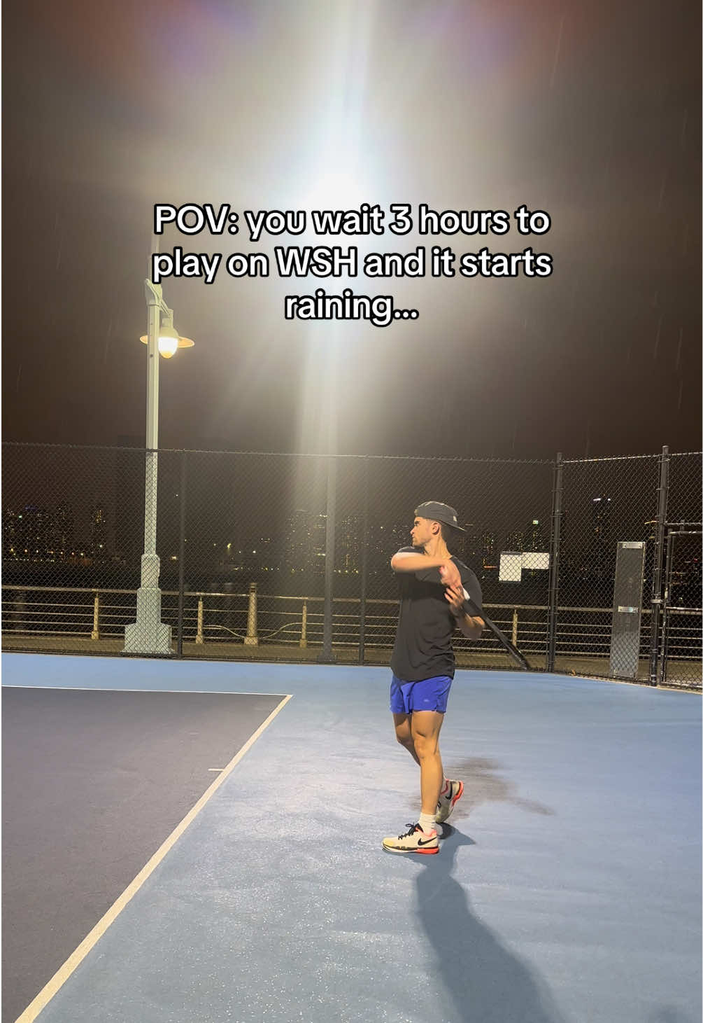 Rain never hurt anybody#wsh#tennisplayer #nyc#fyp 