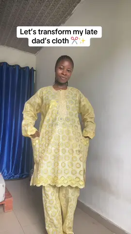 Bodega baddie @Cardi B but with a sewing skill 😂🤭 Process video for y’all who thought I used a new fabric to make the dress 🌚💛  #fashiondesigner #upcycledfashion #sewingproject #sewingskill #dressmaking #beforeandafter #botegabaddie #upcycling #bodegabaddie #explorepage #viralreel #sewingprocess #diyfashion #fashiontransformation #sewinginspiration #fashiontok 