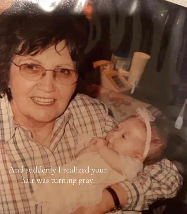 Aw my nana🤍🤍🤍🤍