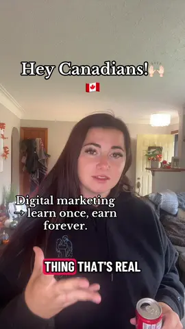 I used to think side hustles were scams until I found the one that made sense—digital marketing. I work from my couch, my kitchen, my LIFE… and I finally have options. 🍁💻 If you’re Canadian and want more than paycheck-to-paycheck, it’s time. #canadiantiktok #sahmsoftiktok #digitalmarketing #workfromhome #fypage 