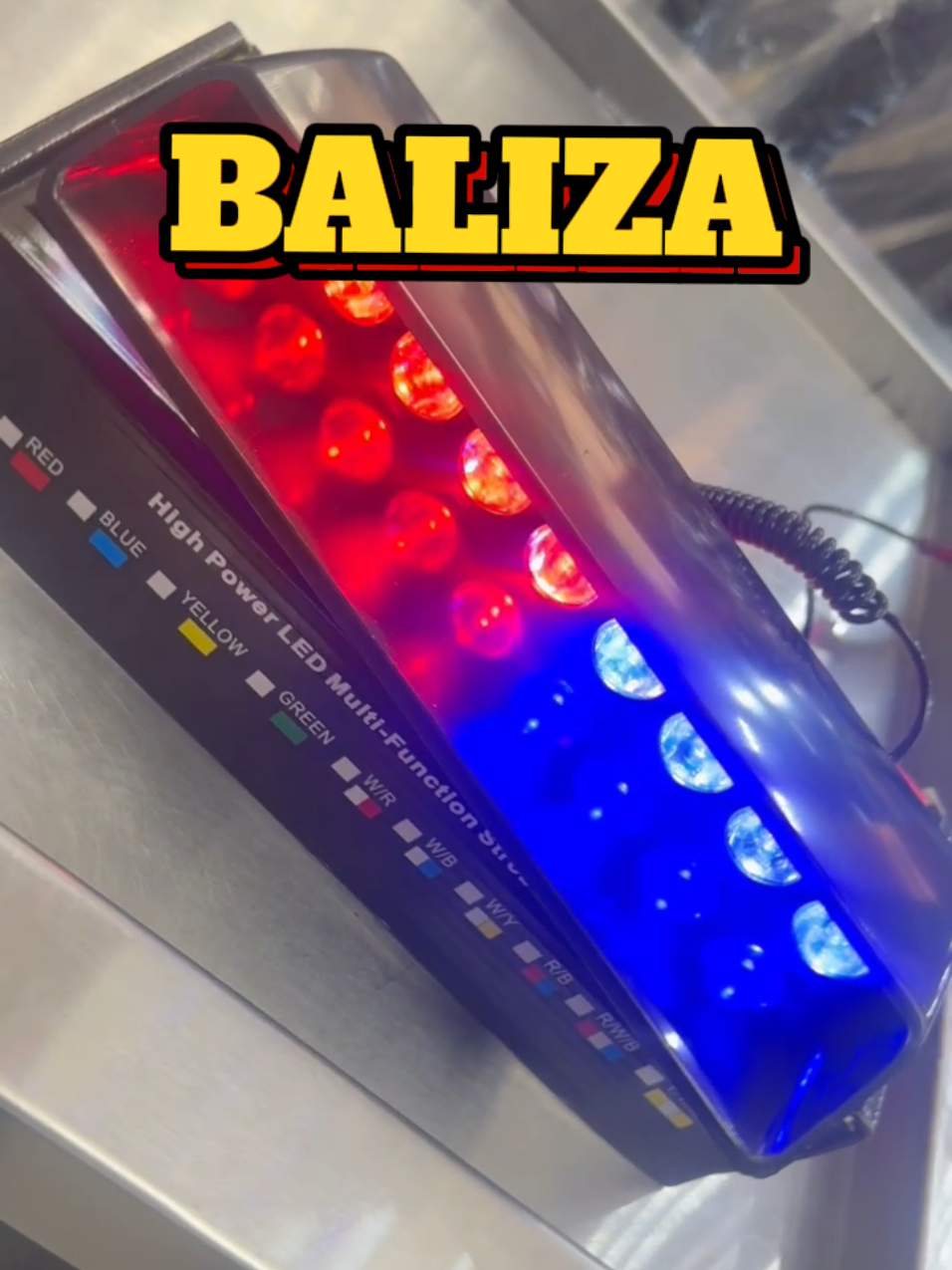 📲0987702733 #12v #baliza #🚔 