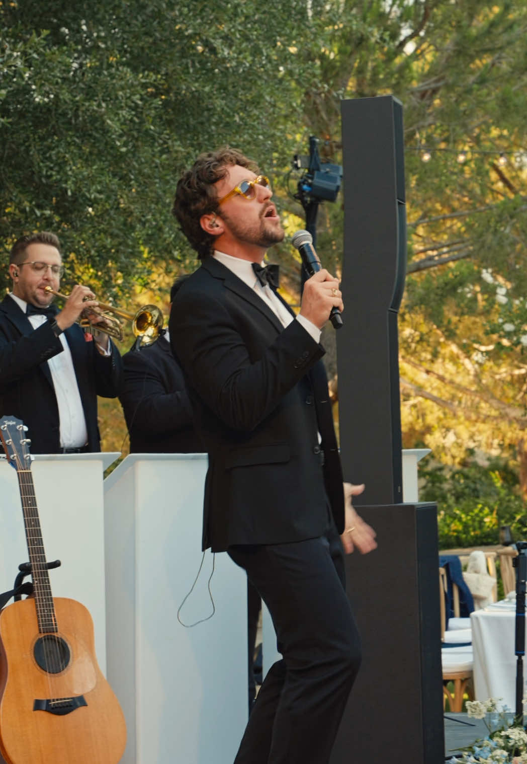 Definitely cannot hold these vocals back 🫢 The best live entertainment for luxury weddings and events in the United States and destination are here. #foryou #weddingvibes #weddingtiktok #2026wedding #shawnmendes 