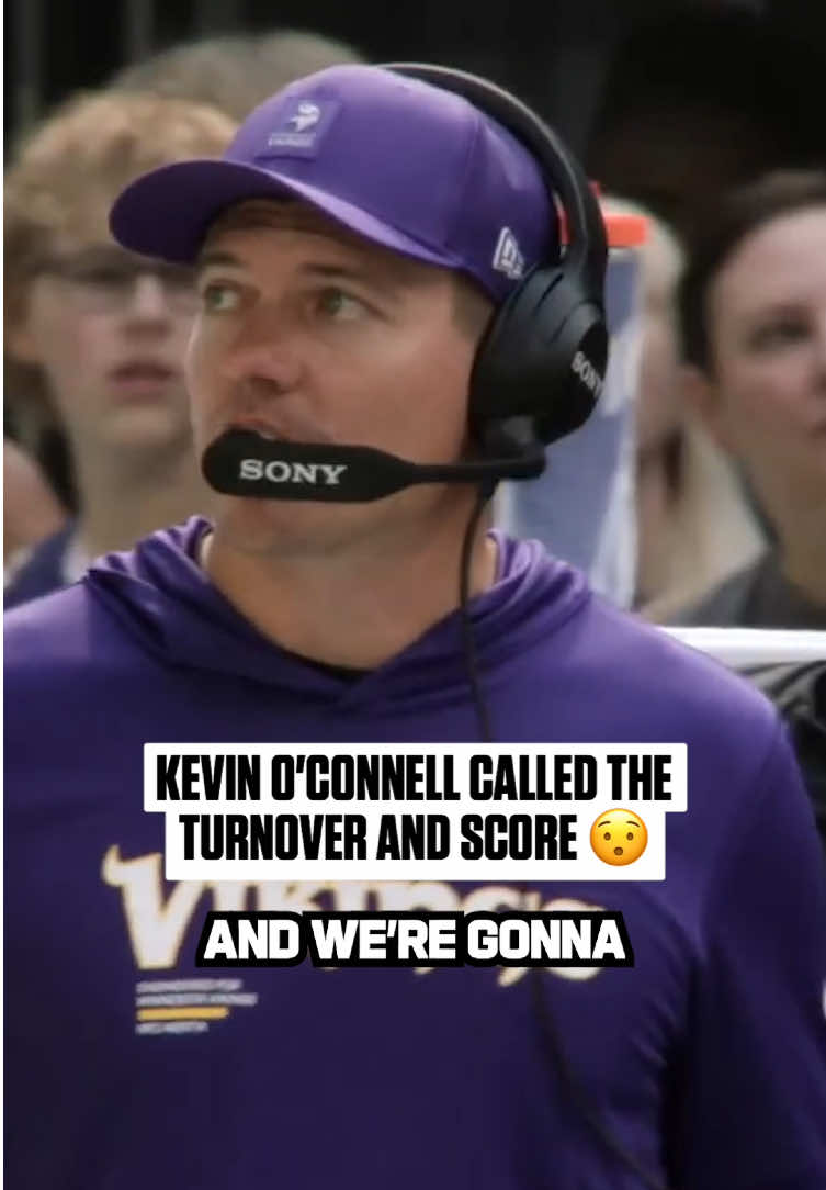 #kevinoconnell saw it coming 😤 #minnesotavikings #nfl #micdup @Vikings 