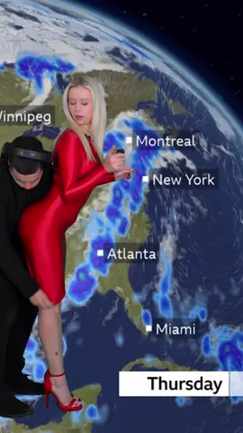 Happy Thursday USA! 🇺🇸❤️ #weathergirl #weathertok #eastcoast #america #weatherreport 