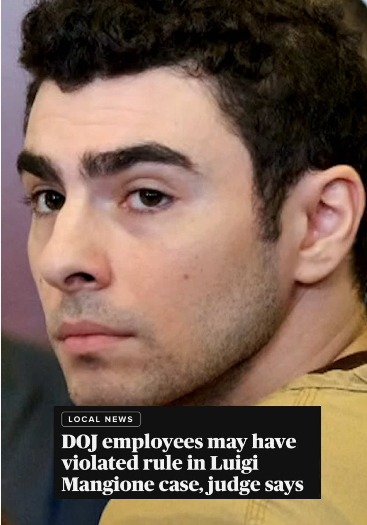 A federal judge said Wednesday that multiple Department of Justice employees may have violated a rule regarding Luigi Mangione's right to a fair trial.  Mangione is facing federal and state charges in connection with the murder of UnitedHealthcare CEO Brian Thompson in December.   Mangione's attorneys filed a letter alleging the government continues to prejudice him. 