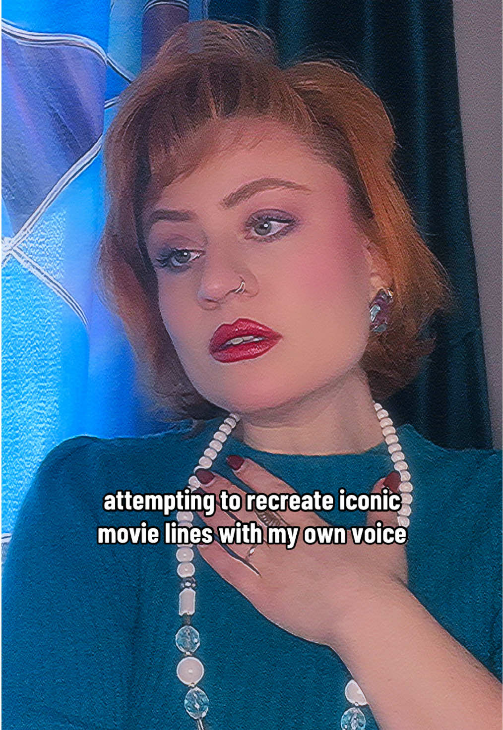 Did I do okay? 👀 #acting #voiceacting #morticiaaddams #addamsfamily #fyyy 