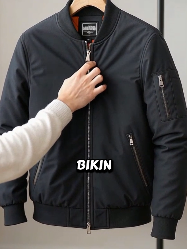 BACKFORTH Jaket Bomber Executive Pria Casual  #jaketbomber #jaketcasual #jaketbackforth #fyp 
