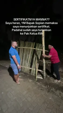 PAK SOPIAN SUAMI IBU S SELALU MINTA SURTI PIKKATT. Itu milik Rose Mim, terserah  mau dilihatkan ke siapa dan ditaruh dimana. Sadar ya Pak Sertifikat itu milik pribadi, bukan milik umum. Tidak semudah itu minta sertifikat orang lain. Bapak pasti lebih berpengalaman karena Bapak kaya,  punya banyak mobil, sedang bikin rumah senilai milyaran, infonya…. Kami senang kalau Bapak kaya raya