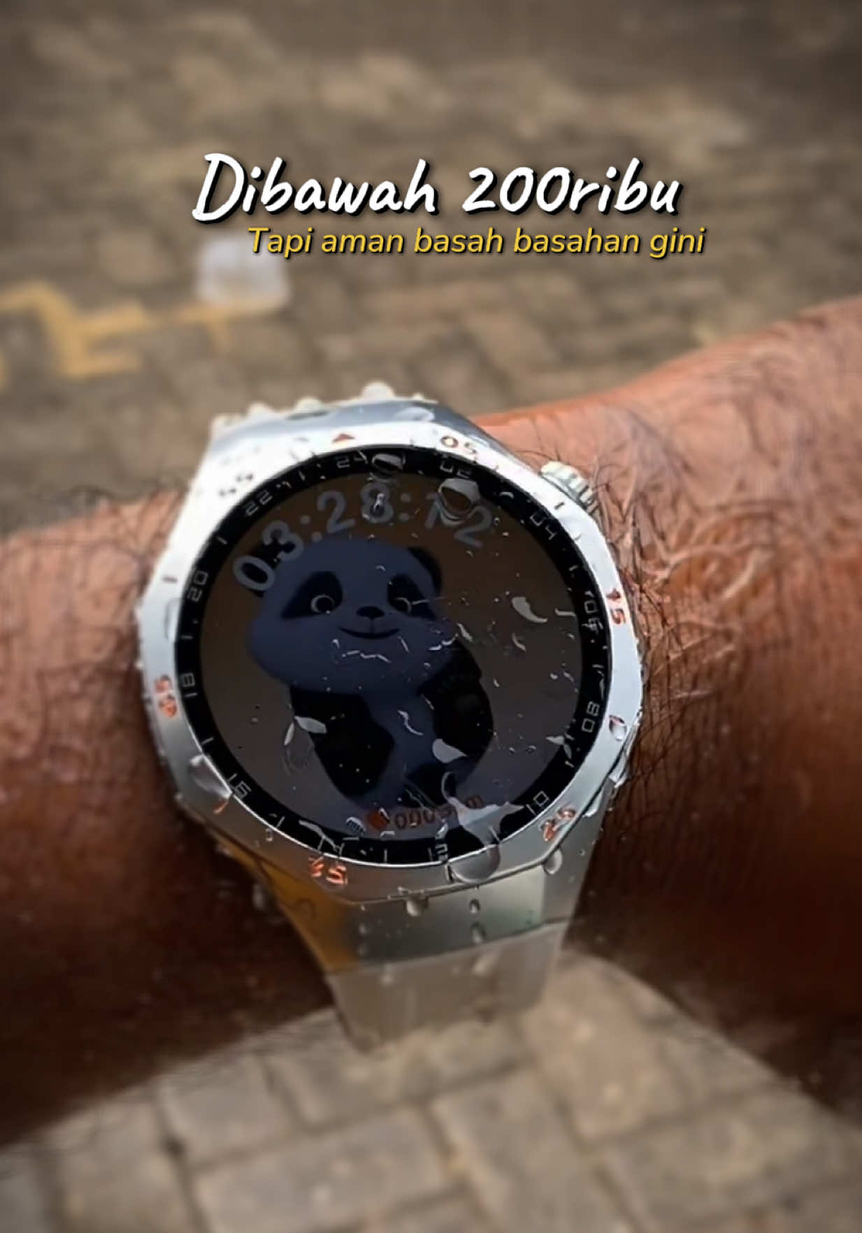 Smartwatch murah dengan fitur melimpah,aman buat basah basahan,sangat cocok untuk teman olahragamu #smartwatch #smartwatchmurah #jamtangan 