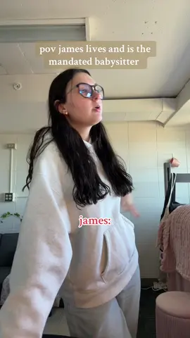 he just lives at hogwarts to keep them out of trouble (they get into more trouble) #harrypotter #marauders #goldentrio #jamespotter #maraudersera 