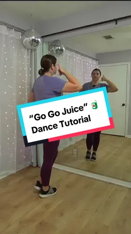 Learn the “GO GO JUICE” dance trend with this step-by-step tutorial! 💃🏻🧃 DC: @Nathan Lust  #gogojuice #sabrinacarpenter #dancetrend #dancetutorial 