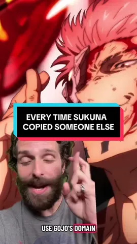 Every time that Sukuna copied someone else’s ability #jjk #jujutsukaisen #anime #manganimist #TikTokHotTakesContest