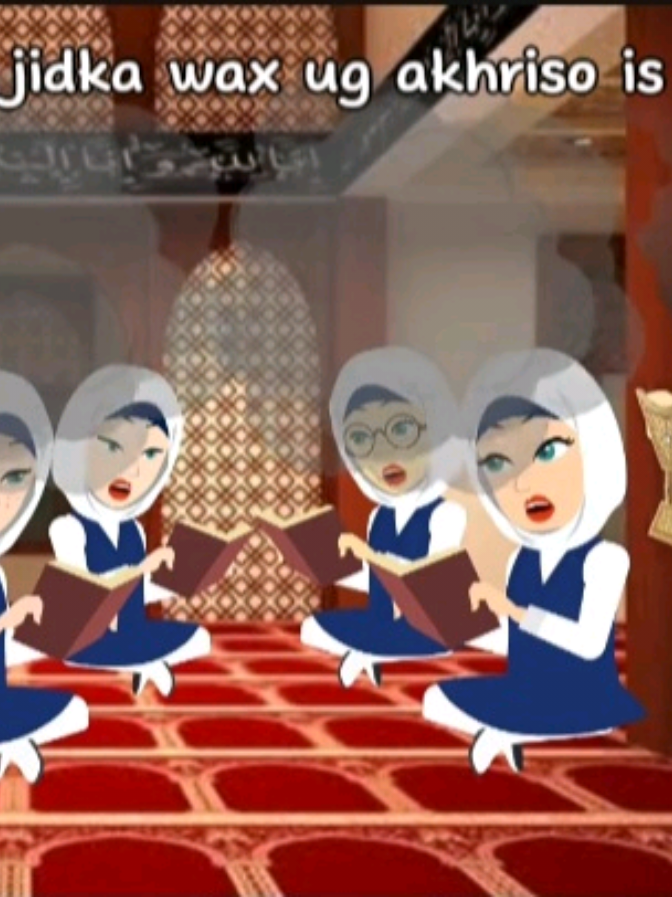 sheeko gaaban:markaad masaajidka wax ku akhriso is tidhaa 