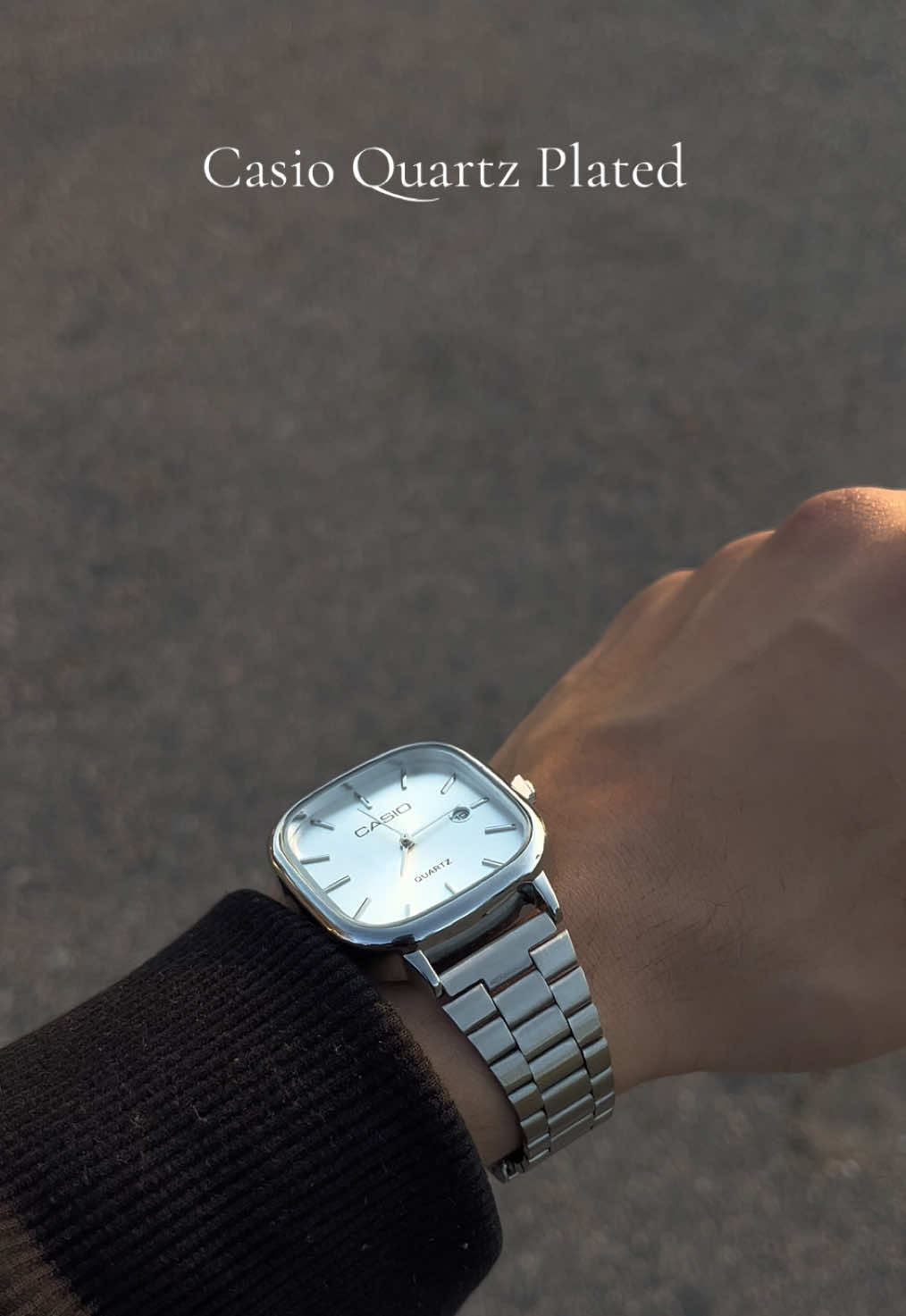 pieza súper elegante ✨ #casio #quartz #relojeshombre #relojes #foryoupage 