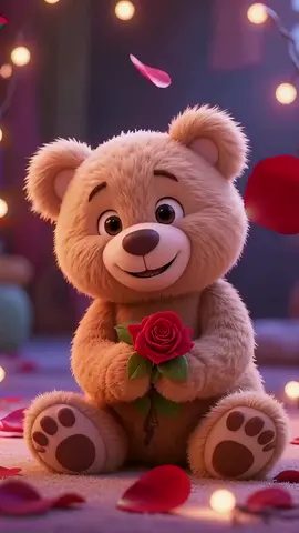 When words aren’t enough… let love speak 🐻❤️✨  Dedicated to the one who makes my world brighter…#ILoveYou #Ted#TeddyBearv#LoveVideomanticVibes #ForeverLove