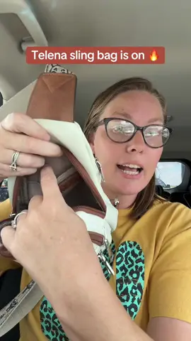 This sling bag will hold ALOT, don’t sleep on this deal @telena_official #slingbag #crossbodybag #purse 