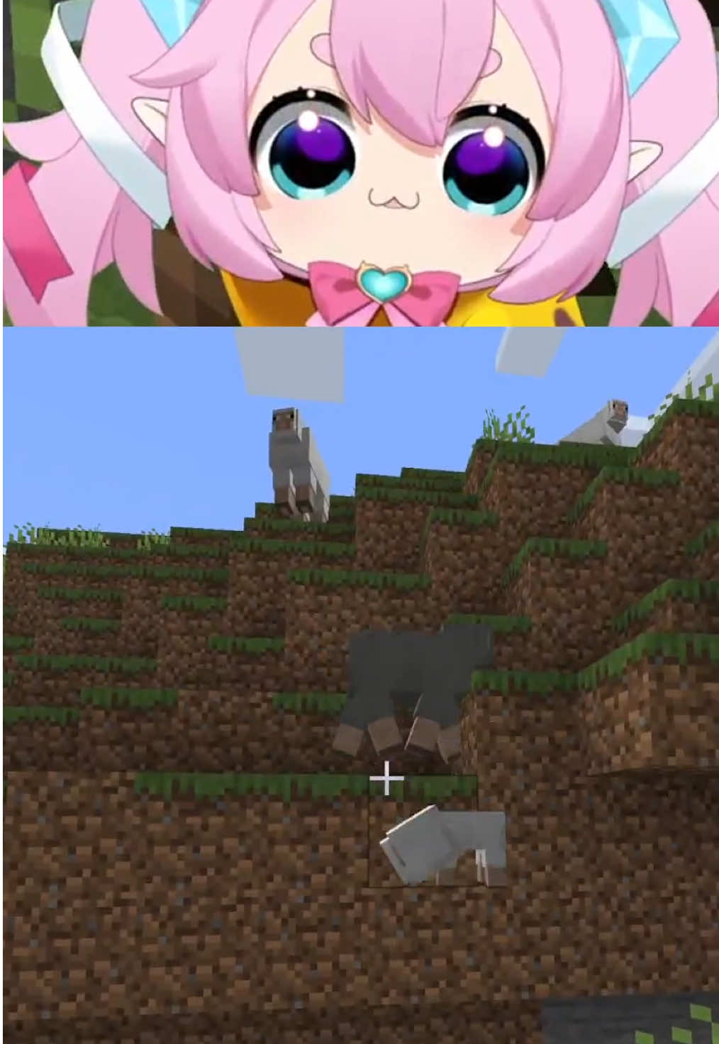 LONG LIVE THE KING 😭😭😭 — ♡ - ♡ - ♡ - #anime#chibidoki#animes#vtuber#Minecraft 