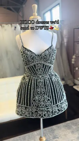 Which dress are YOU sending to Dancing with the Stars? 💃🏼🌟 And while you’re at it… who’s got your vote this season? 🗳️👇 #homecomingdress #Homecoming #hoco #dwts #dancingwiththestars #alixearle 
