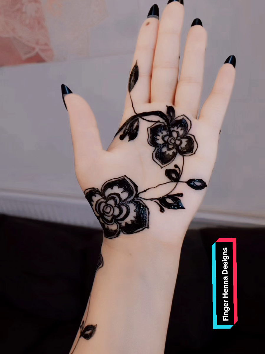 Finger Henna Designs #creatorsearchinsights 