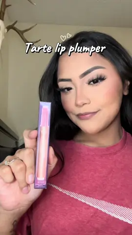 @tarte cosmetics 😍 beautiful color and love the little plump it gives my lips!  #lips #tartecosmetics #makeup #fyp #viral 