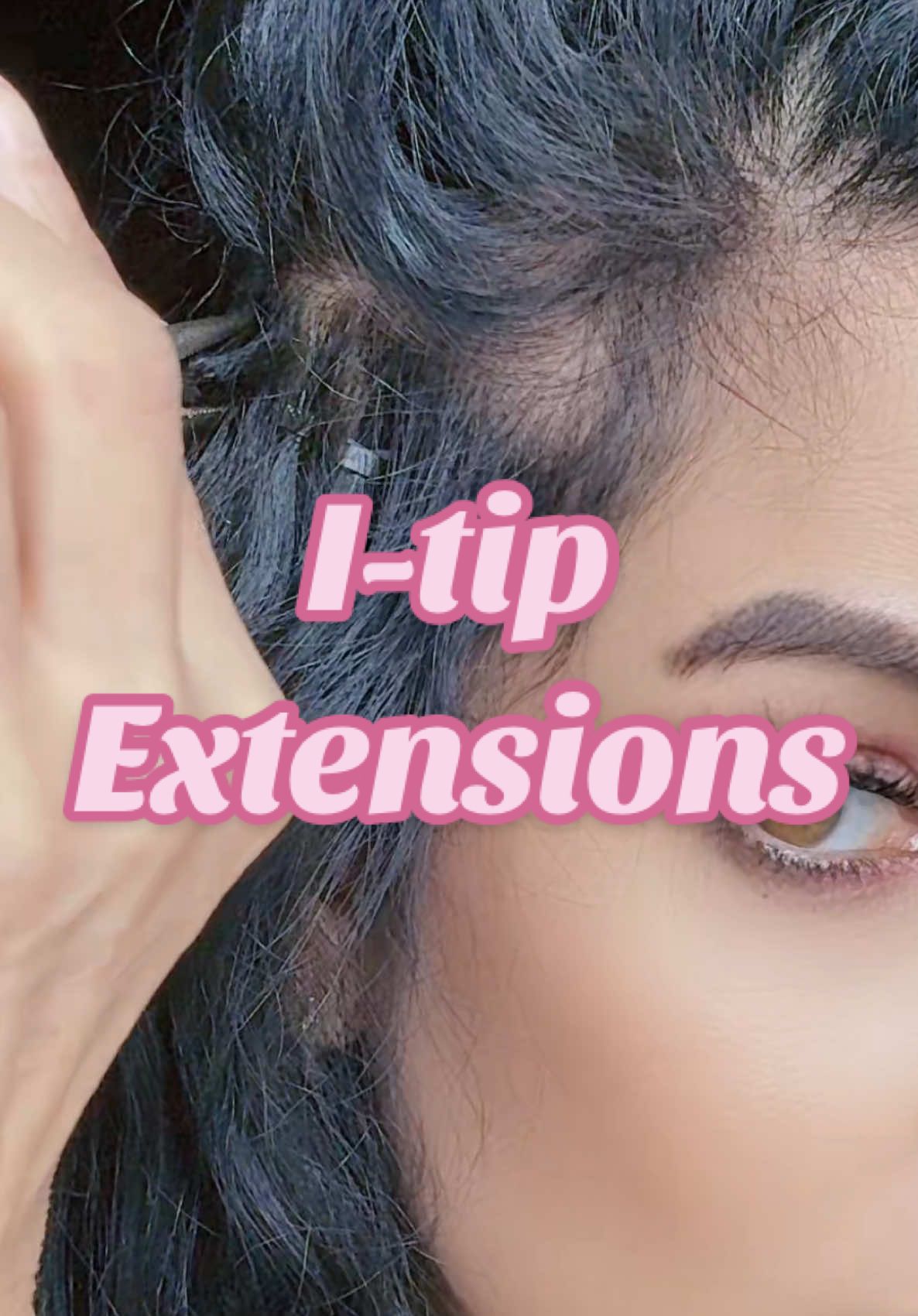 Como remover unas I-tip extensions #itipextensions #hairextensions #extensionesdecabello #anabella1024 