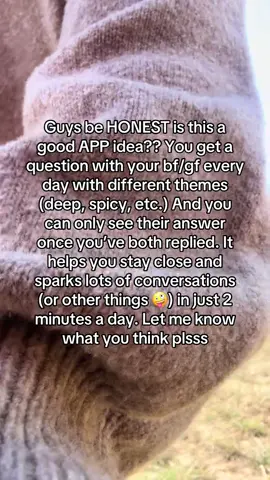 What do we think team #couplesapp #couples 