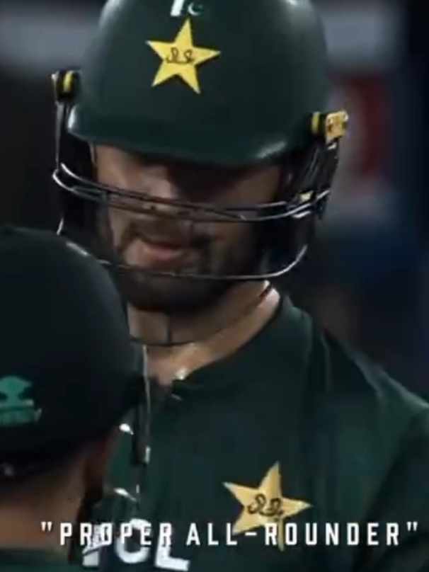 6 6 6 Shaheen Afridi hitting sixes and taking wickets