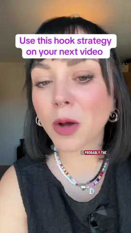 This Hook strategy for the beginning of your videos can really help make your content more impactful and generate better results. It’s not easy but with practice you can get so good at this.