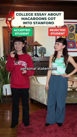 Writing about a cookie got them into STANFORD?! 😱 Follow and check my bio for the College Data Vault with 50+ schools’ admission factors broken down!