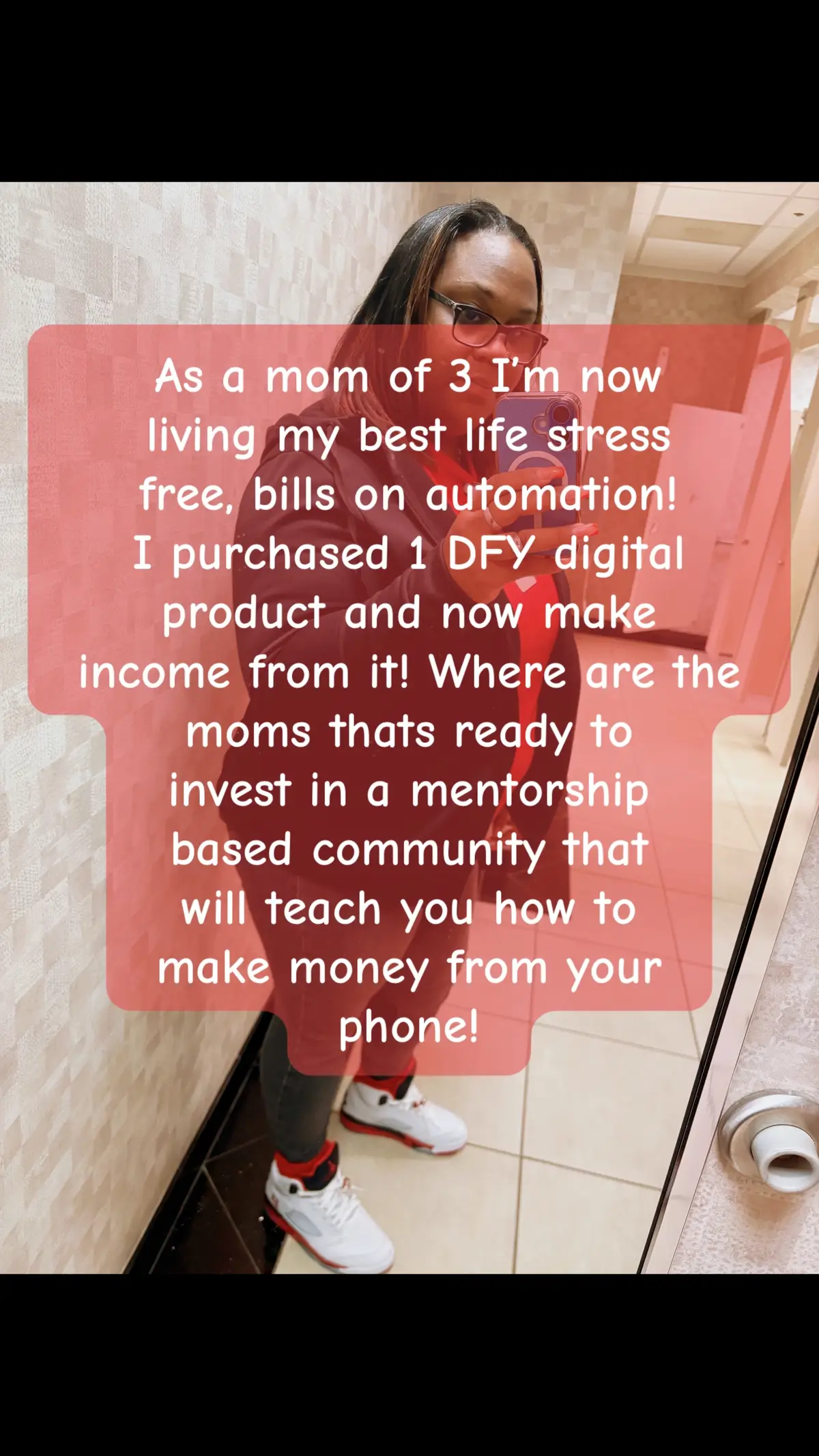 Investing in one done for your digital product has made me over five figures from my phone. I now live life stress-free and all my bills are paid on time. My kids are no longer wanting for anything, lock into the mentor base community. Let us teach you how to sell digital Products start your faceless theme page build out your print on demand so that in six months to a year you could be in a different tax bracket as well! #digitalproducts #howtoselldigitalproducts #doneforyoudigitalproducts #digitaljourney 