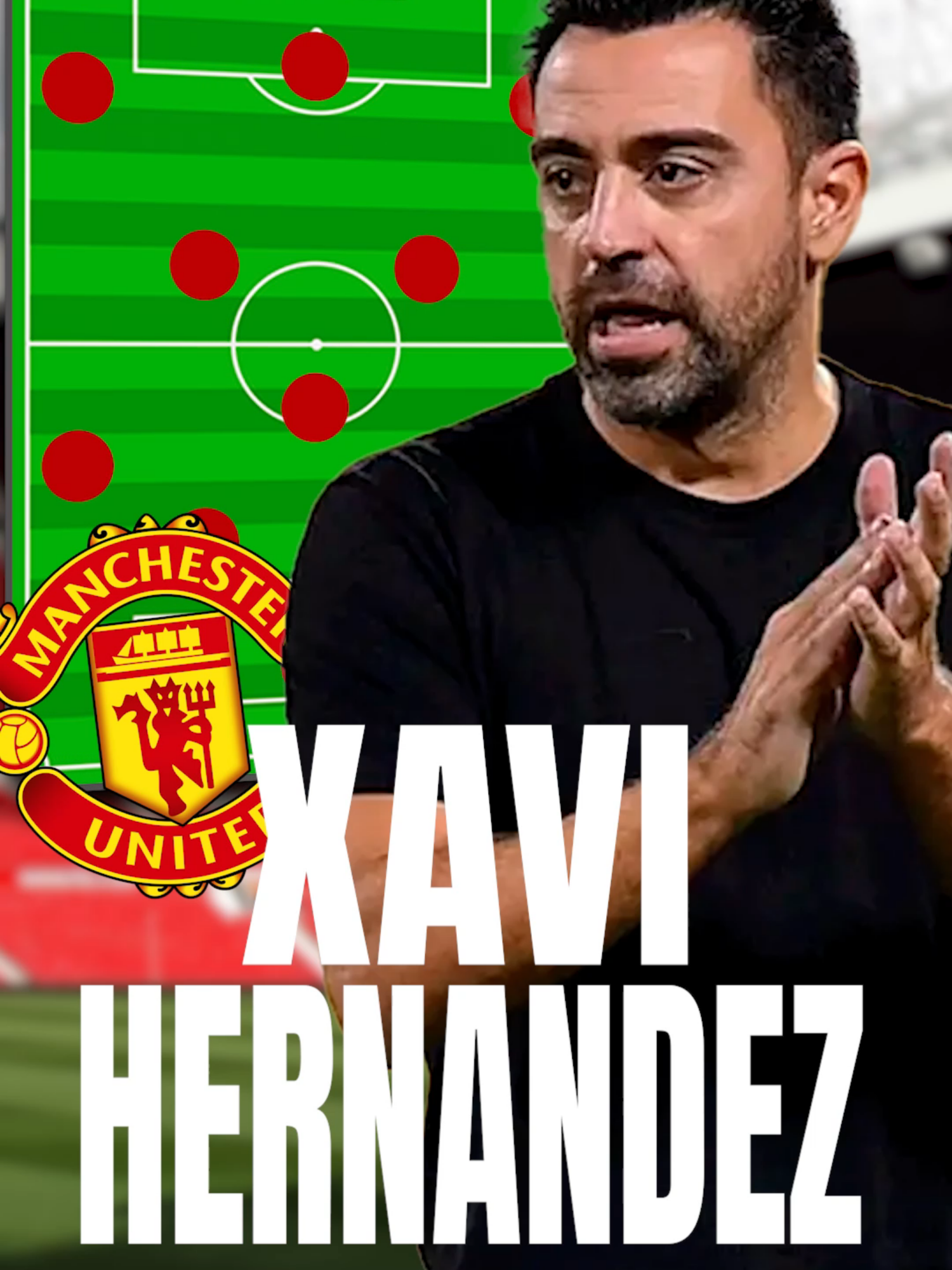 ¿COMO se VERIA el MANCHESTER UNITED si lo dirigiese XAVI HERNANDEZ? VIDEO COMPLETO sobre el UNITED en mi CANAL de YOUTUBE #futbol #manchesterunited #manutd #PremierLeague #fyp