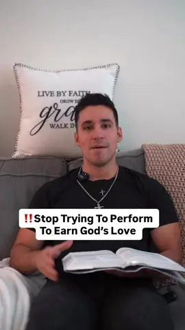 It can be easy to get caught up in doing more to feel like enough in God‘s eyes. This often can stem from things like self righteousness, self reliance, and fear. Our relationship with The Lord isn’t a checklist Desire to become more like Jesus and have faith that he will continue to work in and through you 🙏🏼 Hebrews 11:6 “ And without faith it is impossible to please God..”