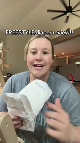 We love love love the materials in @freestyle.world diapers!! So soft like butter 🧈… just missing that waistband!! #freestylediapers #diaperreview #MomsofTikTok #momlife 
