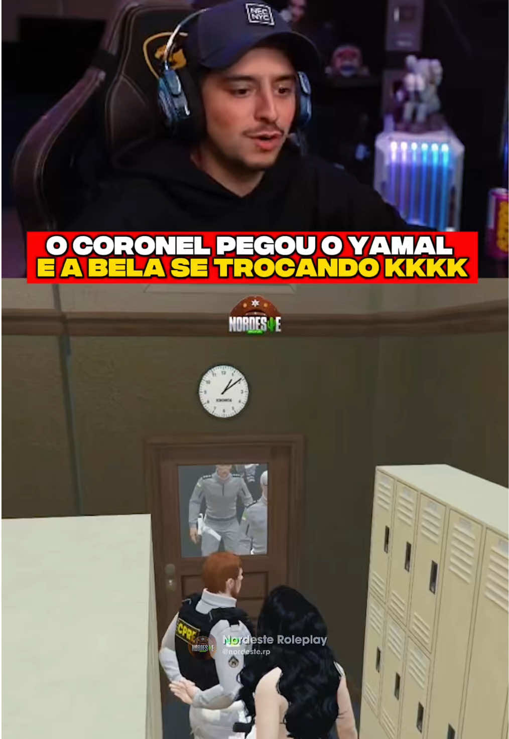 O coronel chegou bem na hora kkkk 🤣🤣🤣 #nordesterp #clips #cortes #loud_coringa 