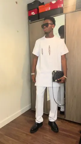bringing the heat in African elegance 🔥#menswear #africanfashion #style #fyp 