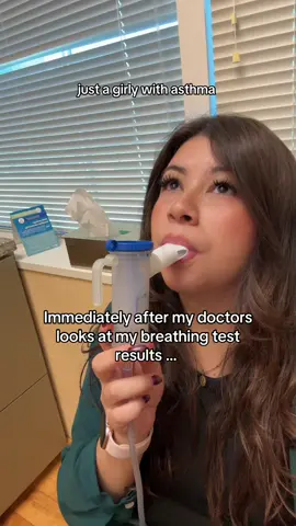 I have been gaslighting myself into thinking my lungs were fine since I haven’t been to the ER in a few years … #asthma #adultasthma 