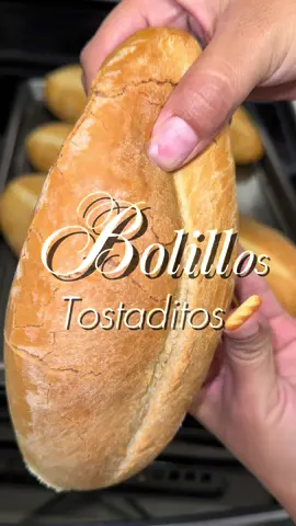 #creatorsearchinsights  Bolillos tostaditos.  Aquí te dejo la receta para que tú también los prepares.  Seguiré compartiendo mis recetas hasta un día hacerme viral 🤞☘️ #bread #bolillo #Receta #pan 