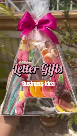 Candy-filled letters are a creative and customizable gift idea that you can easily turn into a side hustle. From premium Belgian pralines for elegant occasions to colorful artisanal sweets for birthdays and Sweet 16 parties, these letter boxes make eye-catching, personal, and profitable gifts. #candyletter #sidehustle #BusinessIdea #FoodBusiness #Foodie 